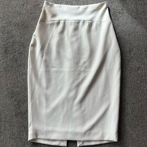 Express White Pencil Skirt